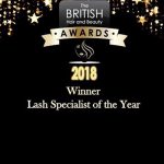lash specialist of the year Durham, UK