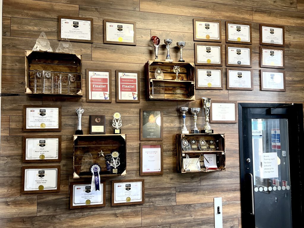 Sirens Hair and Beauty in Durham with over 40 industry awards for treatments, education, and innovation.